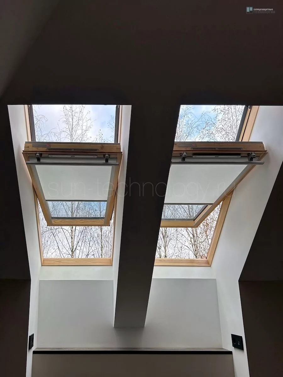Рулонные шторы для мансардных окон